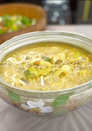 猪肉の味噌煮込みうどん-レシピのメイン写真