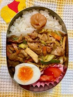 子供に人気の焼きそば弁当♪-レシピのメイン写真