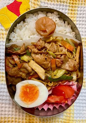子供に人気の焼きそば弁当♪-レシピのメイン写真