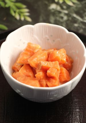 簡単！サーモンの酢味噌和え-レシピのメイン写真