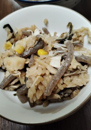 ホタテとコーンのバター醤油ご飯-レシピのメイン写真