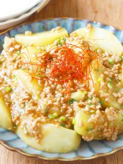 簡単!とろ旨♡かぶの麻婆あんかけ-レシピのメイン写真