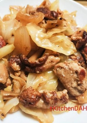✝鶏もも🍋爽やか蒸し焼き🧡キャベツ消費🥬-レシピのメイン写真