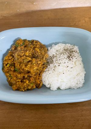 ドライカレー-レシピのメイン写真