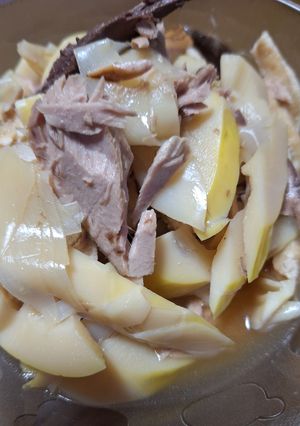 破竹の竹の子となまり節の煮物-レシピのメイン写真