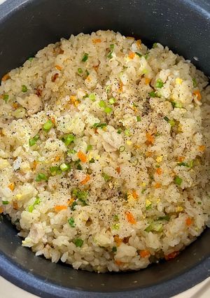 革命的！大量でもパラパラ豚バラチャーハン-レシピのメイン写真