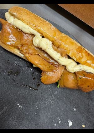 プルドポークのスライスタルタルバーガー！-レシピのメイン写真