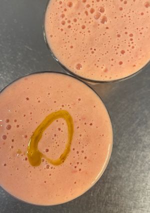 【スムージー】人参トマト豆腐ヨーグルト-レシピのメイン写真