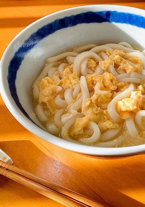 5分で絶品✨ふわトロ卵うどん-レシピのメイン写真