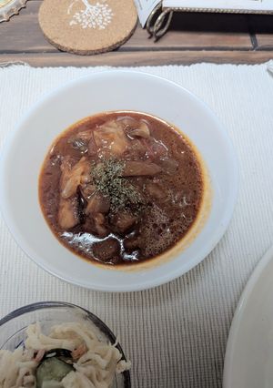 豚バラブロックの赤ワイントマト煮込み-レシピのメイン写真