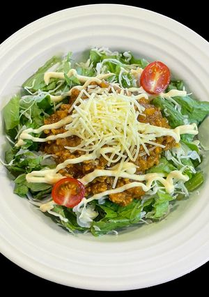 夏バテ防ぐ！タコライス風キーマカレー-レシピのメイン写真