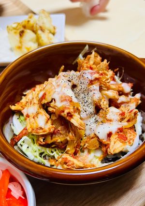 鶏胸肉のほろほろトマト煮風-レシピのメイン写真