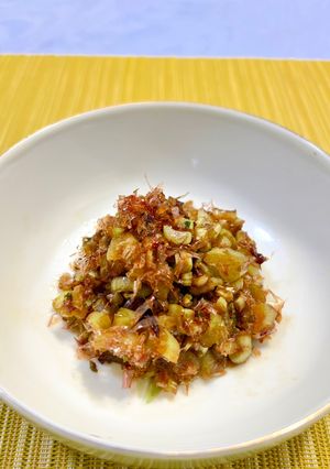 【作り置きふりかけ 】大根の葉茎のカツオ節炒め-レシピのメイン写真