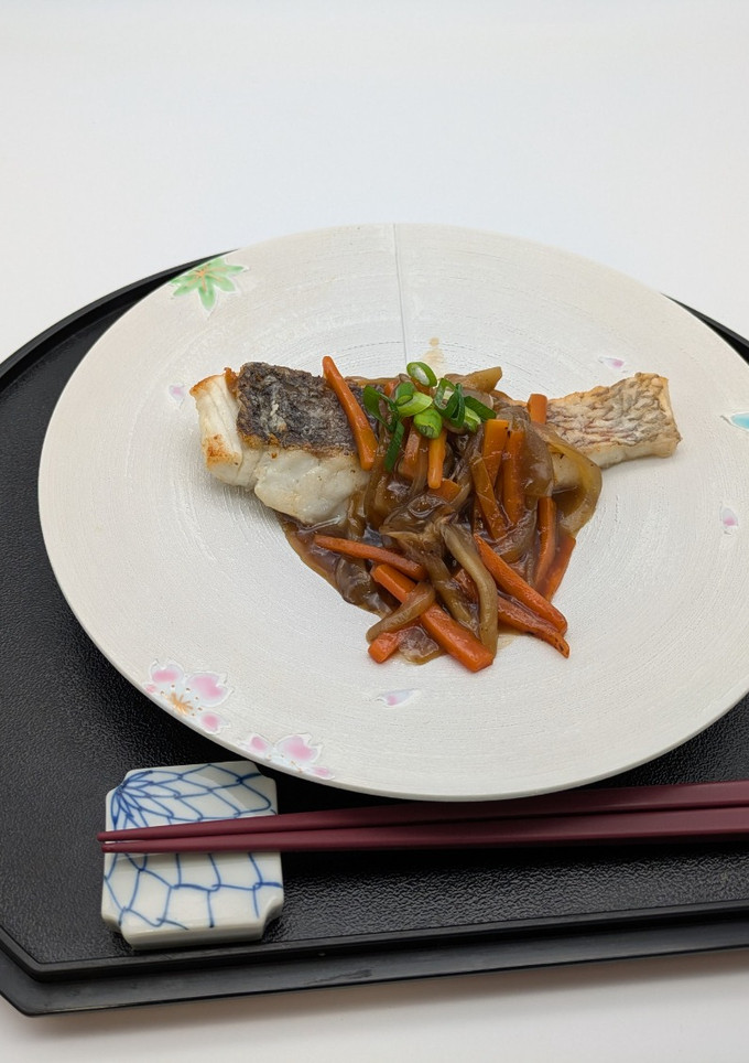野菜たくさん鯛の和風あんかけ-レシピのメイン写真