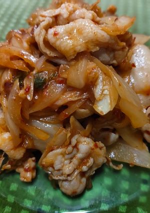 簡単！味付けはアレだけ！うまうま豚キムチ-レシピのメイン写真