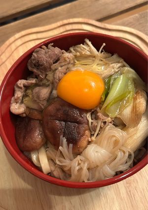 すき焼き風うどん-レシピのメイン写真