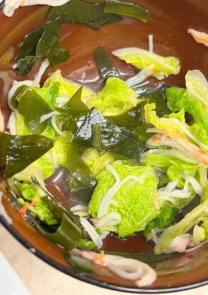 白菜のちょっと変わった簡単和え-レシピのメイン写真