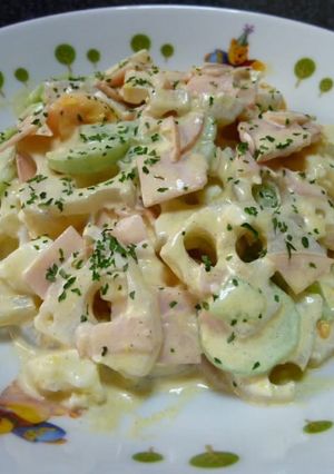 簡単！レンコンマヨサラダ🥗😃-レシピのメイン写真
