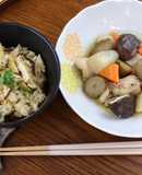 炊飯器でできる！炊き込みご飯と筑前煮