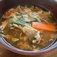 体が温まる野菜スープ