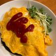 名店★早稲田メルシー風!ポークオムライス