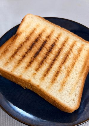 電子レンジ調理器でトースト-レシピのメイン写真