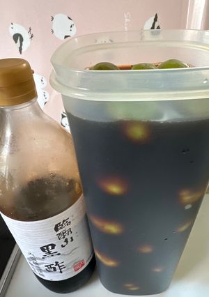黒酢で梅サワー砂糖なし-レシピのメイン写真