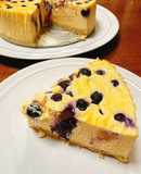 低糖質ブルーベリーチーズケーキ