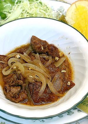 USA牛ミスジ柔らかバルサミコ酢煮-レシピのメイン写真