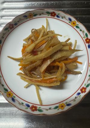 きんぴらごぼう-レシピのメイン写真