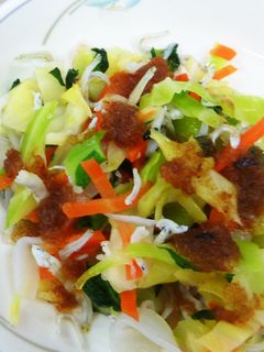 【学校給食】おろしポン酢ドレッシング-レシピのメイン写真