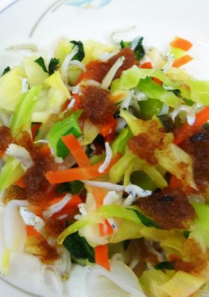 【学校給食】おろしポン酢ドレッシング-レシピのメイン写真
