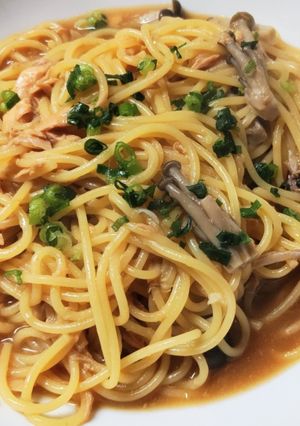 簡単 ツナとしめじのワンポット和風パスタ-レシピのメイン写真