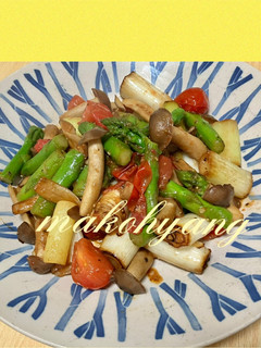 野菜炒めガーリックソテー☆カンタン副菜-レシピのメイン写真