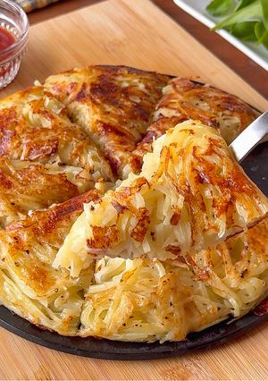 こんがりチーズとじゃがいものガレット-レシピのメイン写真