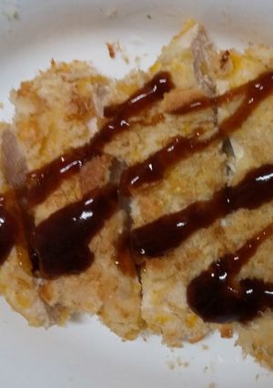 ヘルシー揚げない鶏かつ-レシピのメイン写真