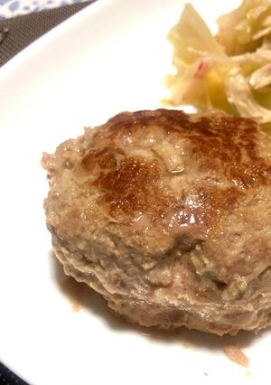 エノキ入り　生姜のきいた和風ハンバーグ★-レシピのメイン写真