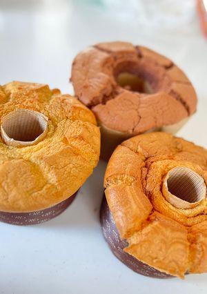 ココアシフォンケーキ-レシピのメイン写真