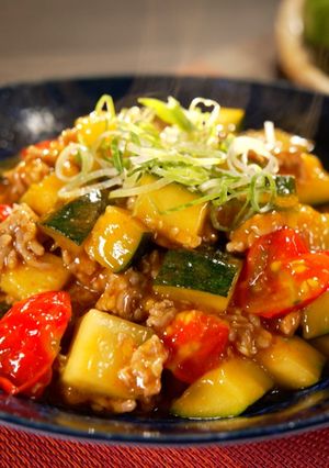 マーボーズッキーニ【食遺産】-レシピのメイン写真