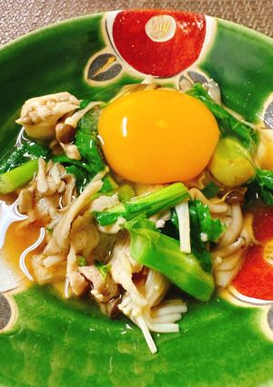10分でそんななばななあっさりすき煮😻-レシピのメイン写真