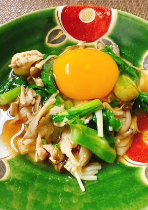 10分でそんななばななあっさりすき煮😻-レシピのメイン写真