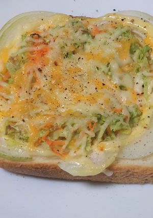 ♪野菜チーズトースト♪-レシピのメイン写真