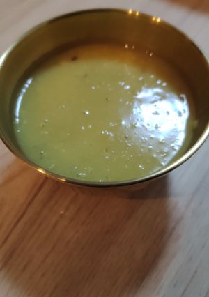 簡単なひき割りレンズ豆のスープカレー (ダル)-レシピのメイン写真