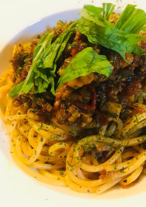 豚挽肉のトマトミートソースパスタ-レシピのメイン写真