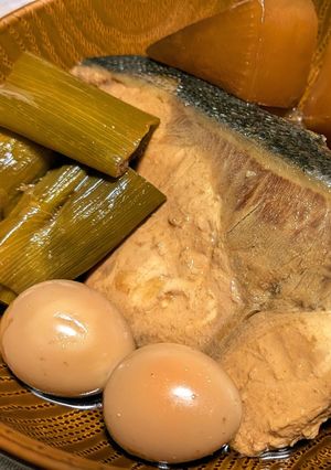 ぶり大根うずら煮卵旨煮-レシピのメイン写真