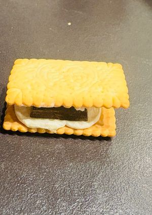 ビスコinチョコ♪(๑ᴖ◡ᴖ๑)♪-レシピのメイン写真