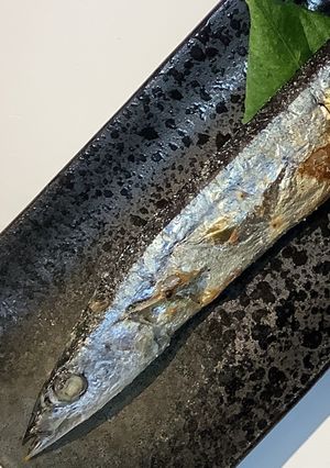 腹崩れ防止の裏ワザ!美味しいさんまの塩焼き-レシピのメイン写真