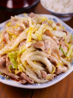 豚と白菜のとろとろ和風うま塩炒め🤩-レシピのメイン写真