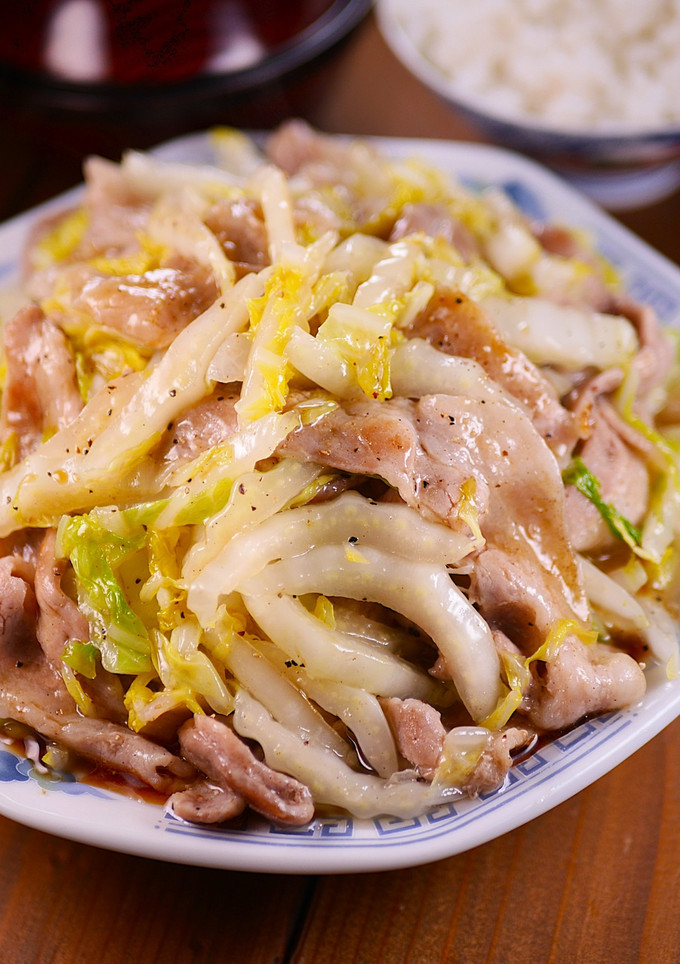 豚と白菜のとろとろ和風うま塩炒め🤩-レシピのメイン写真