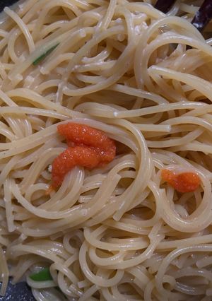 明太クリームパスタ-レシピのメイン写真